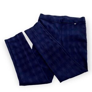 Navy Blue Slim Leg Pant Legging Size 10